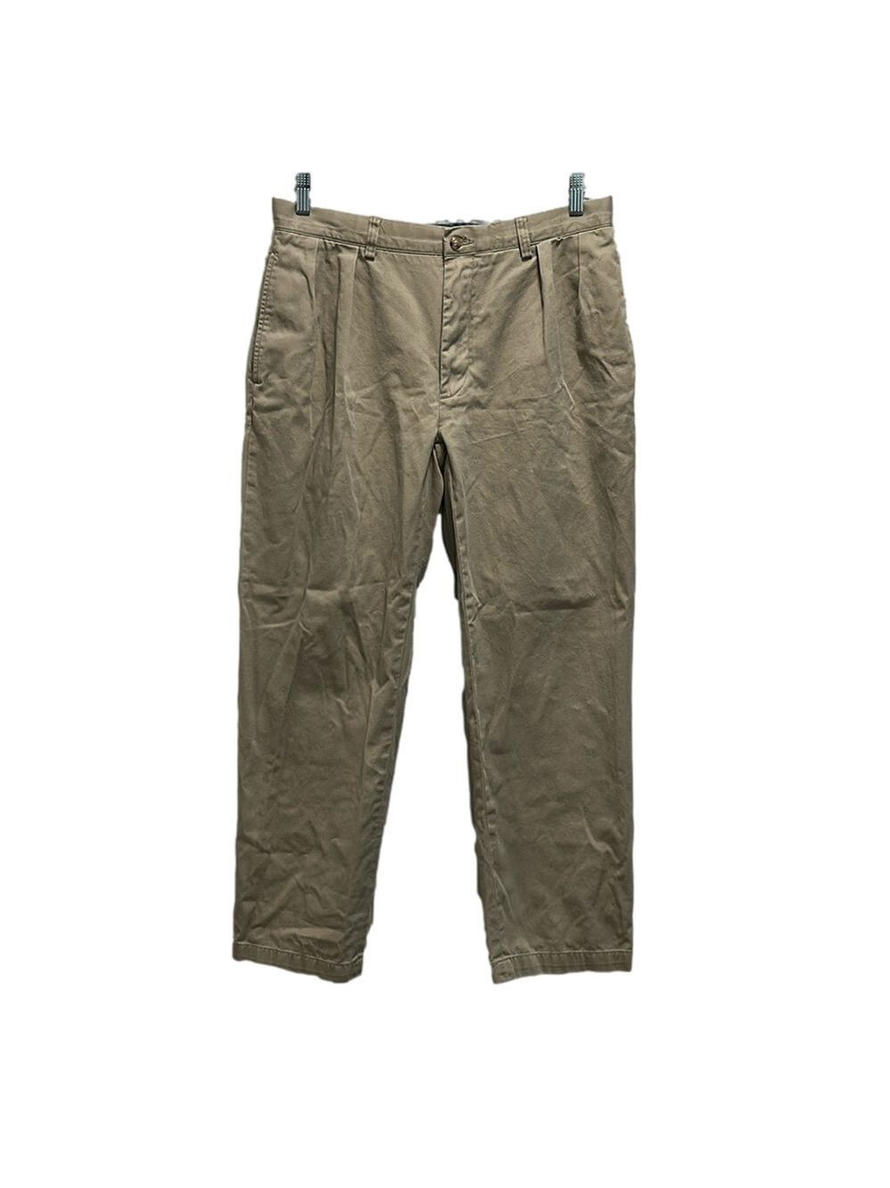 Polo Ralph Lauren Classic Fit Pleated Khaki Chino Pants Size 32/30